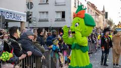 Der Rosenmontagsumzug 2023 in Burbach  (Foto: SR/Pasquale D'Angiolillo)