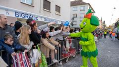 Der Rosenmontagsumzug 2023 in Burbach  (Foto: SR/Pasquale D'Angiolillo)