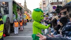 Der Rosenmontagsumzug 2023 in Burbach  (Foto: SR/Pasquale D'Angiolillo)