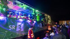 Der SR 3 Prunkwagen auf dem Umzug in Bliesmengen-Bolchen (Foto: SR/Pasquale D'Angiolillo)