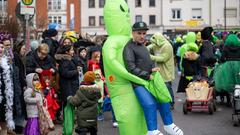 Der Fastnachts-Umzug in Dillingen (Foto: Pasquale D'Angiolillo)