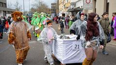 Der Fastnachts-Umzug in Dillingen (Foto: Pasquale D'Angiolillo)