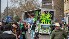 Der SR 3 Prunkwagen in Dillingen (Foto: Pasquale D'Angiolillo)