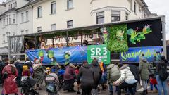 Der Fastnachts-Umzug in Dillingen (Foto: Pasquale D'Angiolillo)