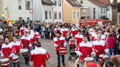 Der SR 3 Prunkwagen auf der närrischen Parade in Wiesbach  (Foto: SR/Pasquale D'Angiolillo)