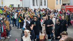 Der SR 3 Prunkwagen auf der närrischen Parade in Wiesbach  (Foto: SR/Pasquale D'Angiolillo)