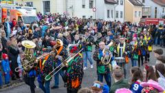 Der SR 3 Prunkwagen auf der närrischen Parade in Wiesbach  (Foto: SR/Pasquale D'Angiolillo)