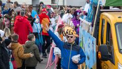 Der SR 3 Prunkwagen auf der närrischen Parade in Wiesbach  (Foto: SR/Pasquale D'Angiolillo)