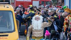 Der SR 3 Prunkwagen auf der närrischen Parade in Wiesbach  (Foto: SR/Pasquale D'Angiolillo)