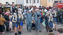 Der SR 3 Prunkwagen auf der närrischen Parade in Wiesbach  (Foto: SR/Pasquale D'Angiolillo)