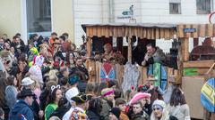 Der SR 3 Prunkwagen auf der närrischen Parade in Wiesbach  (Foto: SR/Pasquale D'Angiolillo)