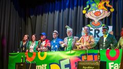 SR 3 Radiokappensitzung: Scherer Erwin, Michael Friemel und Eberhard Schilling und die Latzgallis (Foto: Pasquale d'Angiolillo/ SR)