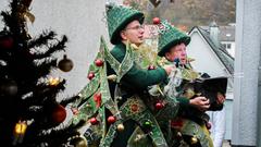 Die SR 3 Tannenbäume auf Geschenke-Tour (Foto: SR/Gina Kuhn)