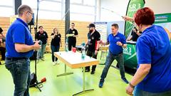 Die dritte Vorrunde beim SR 3 Vereinsduell 2023 (Foto: SR/Dirk Guldner)