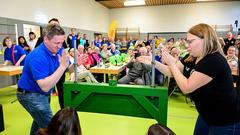Die dritte Vorrunde beim SR 3 Vereinsduell 2023 (Foto: SR/Dirk Guldner)