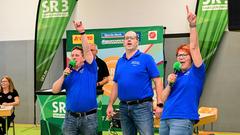 Die dritte Vorrunde beim SR 3 Vereinsduell 2023 (Foto: SR/Dirk Guldner)
