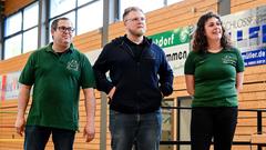 Erstes Vorrundenduell beim SR 3 Vereinsduell 2023 (Foto: Dirk Guldner)