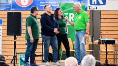 Erstes Vorrundenduell beim SR 3 Vereinsduell 2023 (Foto: Dirk Guldner)