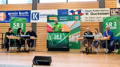 Erstes Vorrundenduell beim SR 3 Vereinsduell 2023 (Foto: Dirk Guldner)