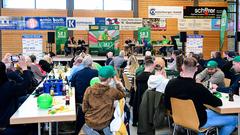Erstes Vorrundenduell beim SR 3 Vereinsduell 2023 (Foto: Dirk Guldner)