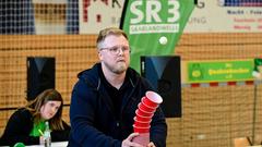 Erstes Vorrundenduell beim SR 3 Vereinsduell 2023 (Foto: Dirk Guldner)