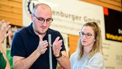 Erstes Vorrundenduell beim SR 3 Vereinsduell 2023 (Foto: Dirk Guldner)