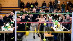 Erstes Vorrundenduell beim SR 3 Vereinsduell 2023 (Foto: Dirk Guldner)