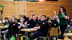 Erstes Vorrundenduell beim SR 3 Vereinsduell 2023 (Foto: Dirk Guldner)