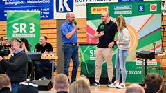 Erstes Vorrundenduell beim SR 3 Vereinsduell 2023 (Foto: Dirk Guldner)