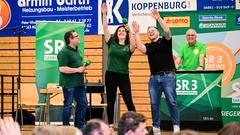 Erstes Vorrundenduell beim SR 3 Vereinsduell 2023 (Foto: Dirk Guldner)