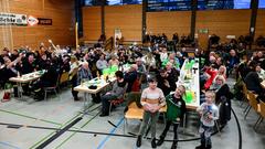Erstes Vorrundenduell beim SR 3 Vereinsduell 2023 (Foto: Dirk Guldner)