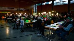 Erstes Vorrundenduell beim SR 3 Vereinsduell 2023 (Foto: Dirk Guldner)