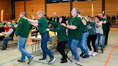 Erstes Vorrundenduell beim SR 3 Vereinsduell 2023 (Foto: Dirk Guldner)