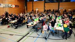 Erstes Vorrundenduell beim SR 3 Vereinsduell 2023 (Foto: Dirk Guldner)