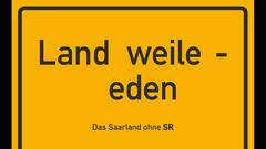 SR Postkarte mit Ortsschildern und Namen aus dem Landkreis Neunkirchen (Foto: SR)