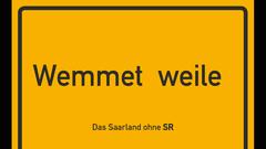 SR Postkarte mit Ortsschildern und Namen aus dem Landkreis Neunkirchen (Foto: SR)