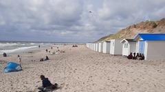 Strandhäusschen zum Mieten am Strand von De Koog (Foto: Barbara Lindahl)