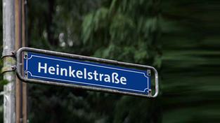 Straßenschild, Heinkelstraße (Foto: SR)