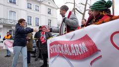 Mit der Aktion will die Arbeiterwohlfahrt Saarland ein Zeichen gegen die soziale Kälte im Land setzen. (Foto: Pasquale D'Angiolillo)