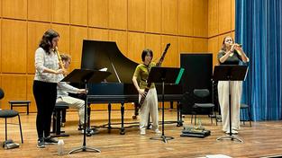 Das "Seisenberg Trio" beim Proben (Foto: SR/Chris Ignatzi)