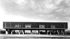 Kenzô Tange, Centre pour la paix, Hiroshima, 1952 (Foto: Kenzo Tange, Kochi Prefecture, Ishimoto Yasuhiro Photo Center)