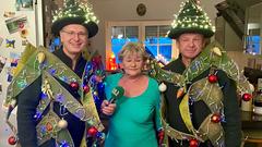 Oh Tannenbaum-Bescherung bei Gabriele in Püttlingen (Foto: SR)