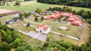 Blick auf die Villa Borg (Foto: SR/Patrick Wiermer)
