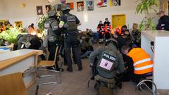 Terrorübung im Illtal-Gymnasium (Foto: Pasquale D'Angiolillo)