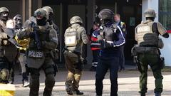 Terrorübung im Illtal-Gymnasium (Foto: Pasquale D'Angiolillo)