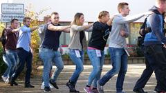Terrorübung im Illtal-Gymnasium (Foto: Pasquale D'Angiolillo)