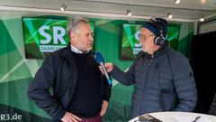 Der Treffpunkt Ü-Wagen in Oberesch (Foto: SR/Dirk Guldner)