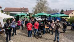 Der Treffpunkt Ü-Wagen in Oberesch (Foto: SR/Dirk Guldner)