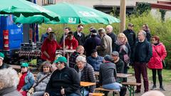 Der Treffpunkt Ü-Wagen in Oberesch (Foto: SR/Dirk Guldner)