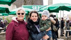 Der Treffpunkt Ü-Wagen in Oberesch (Foto: SR/Dirk Guldner)